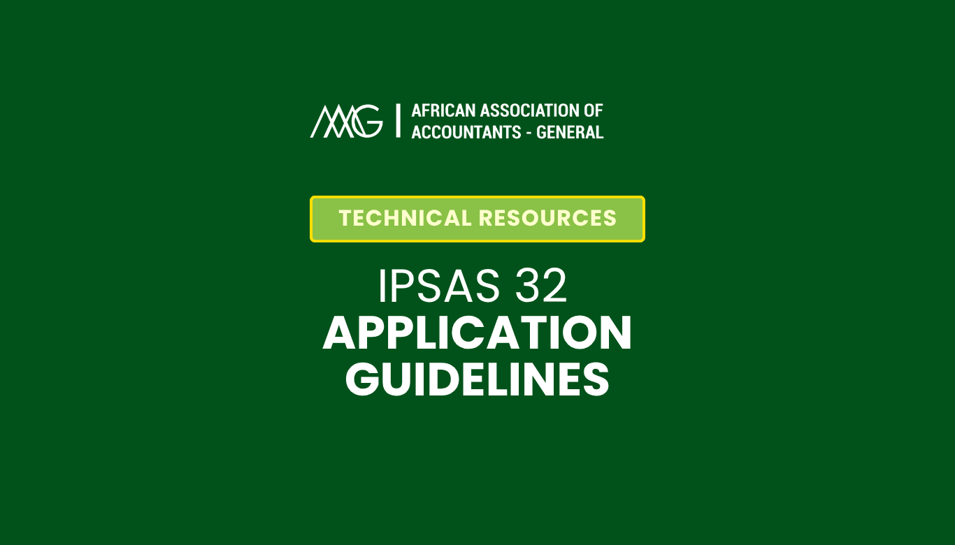 IPSAS 32 APPLICATION GUIDELINES